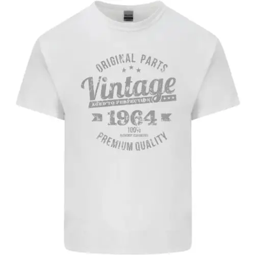 

Vintage Year 60th Birthday 1964 Mens Cotton T-Shirt Tee Top