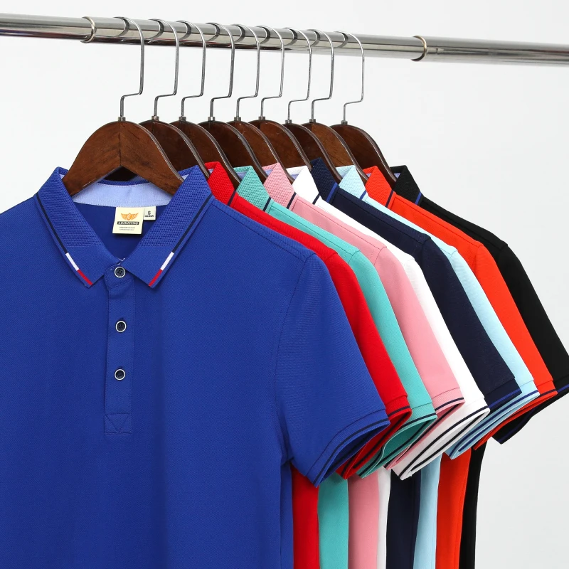 

AISHUNP Men Summer Polo T-Shirt Casual Slim-Fit Solid 100% Ice Cotton Short Sleeve Polo Shirts for Men