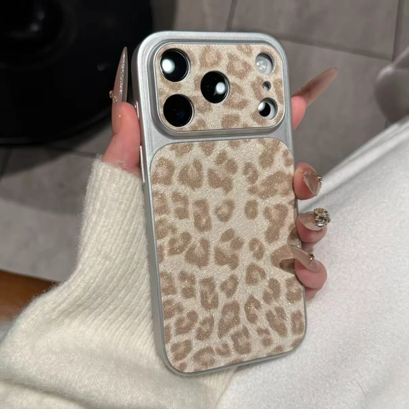 Luxury Leopard Print Shockproof Phone Case Cover
