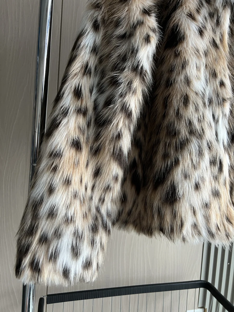 ジャケット・アウター THINK FUR Taffta reversible Long Coat XDFVC Mens Winter Coats Vintage Suede Patchwork Lamb Fleece