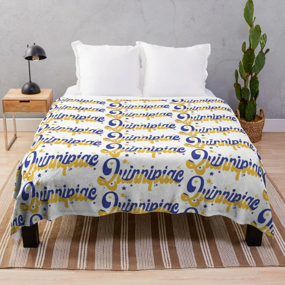 

Quinnipiac Throw Blanket Sleeping Bag Blanket Luxury St Blanket Thermal Blanket Comforter Blanket