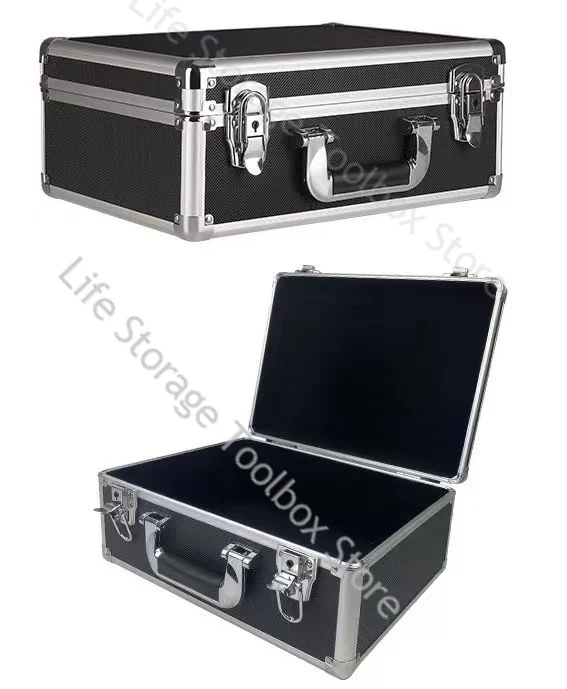 Aluminum Tool Case Large Hard Case Box Precision Instrument Tool Box Organizer Box Hardware Tool Storage Box Shockproof Toolbox