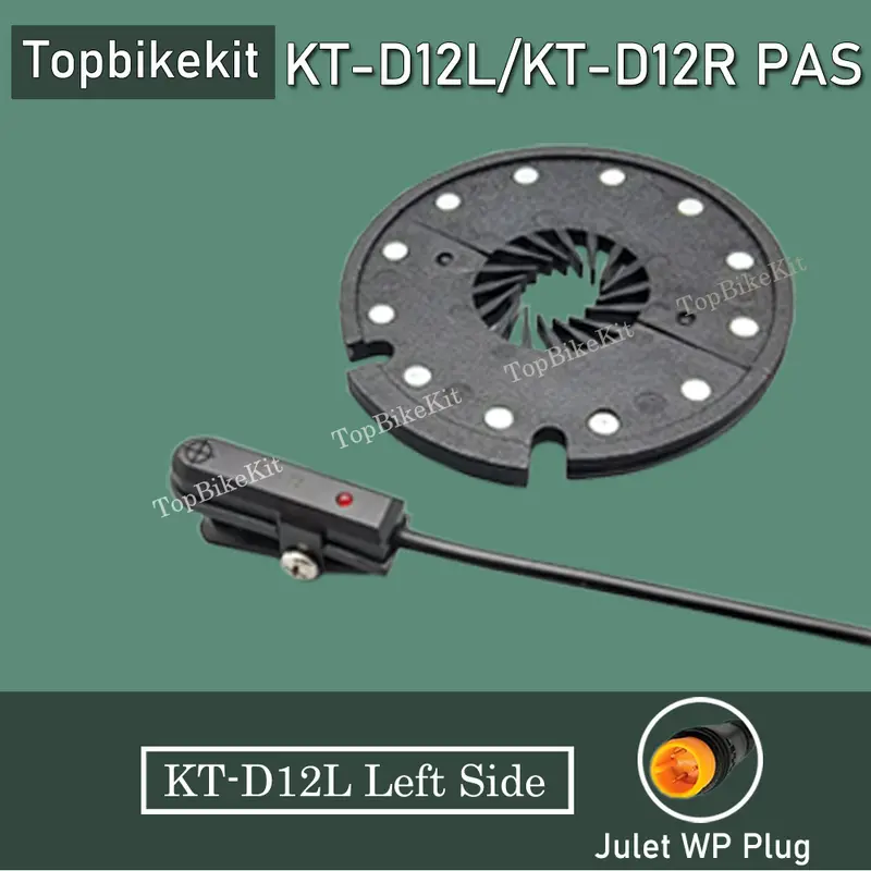 Ebike KT BZ-10C PAS/ KT-V12L PAS/ KT-D12L/R 5PAS 8PAS Pedal Assistant Sensor with 3pins Julet WP or SM-3A Plug Ebike Motor Parts - Image 17
