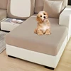 Jacquard Sofa Cushion Slipcover Protector Solid Color  Stretch Removable Sofa Seat Covers for Bedroom Office Living Room Home 4