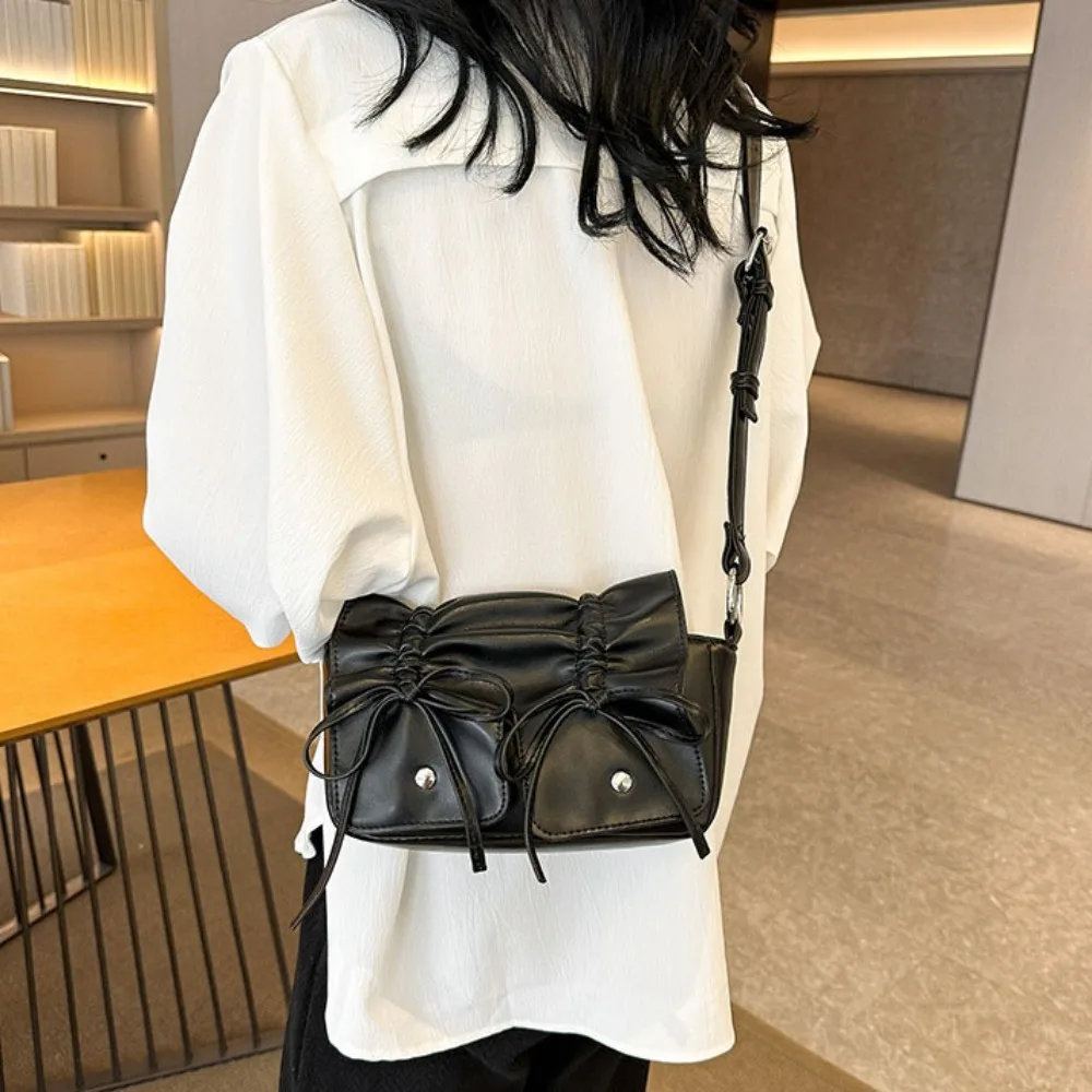 Trendy Shoulder Bag 2024 Casual Large Capacity Totes Bag PU Leather Retro Underarm Bag Sexy