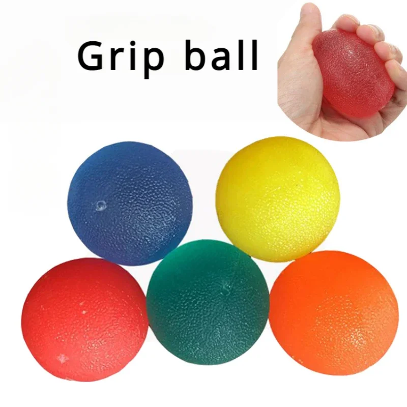 1pc Circular grip ball for pressure relief and release office fitness equipment finger rehabilitation strength training ball