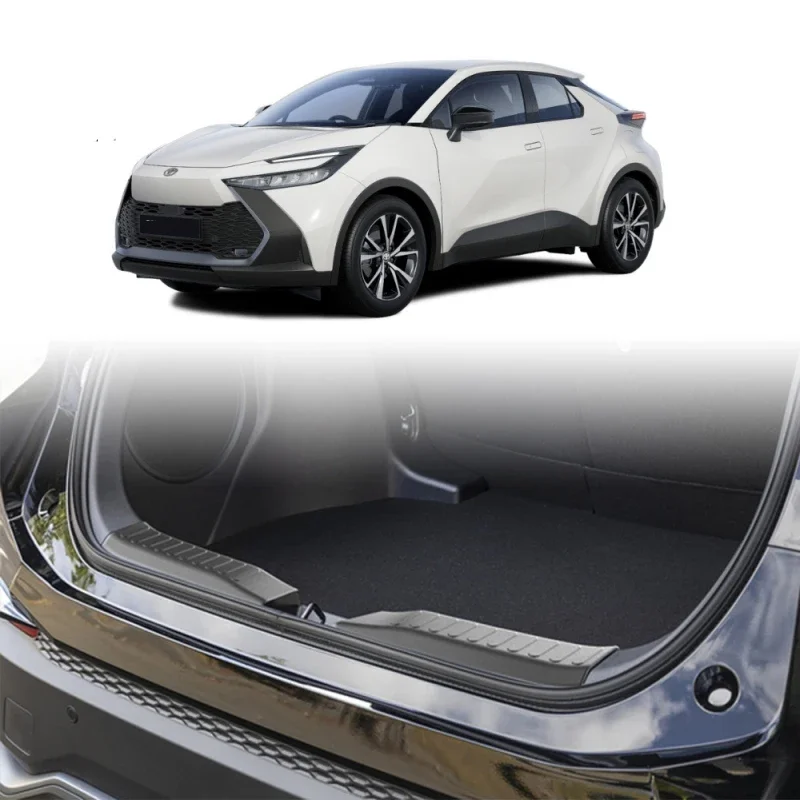 Edelstahl Einstiegsleisten Toyota C-HR Hybrid 2024/2025 - Türschweller Schutz