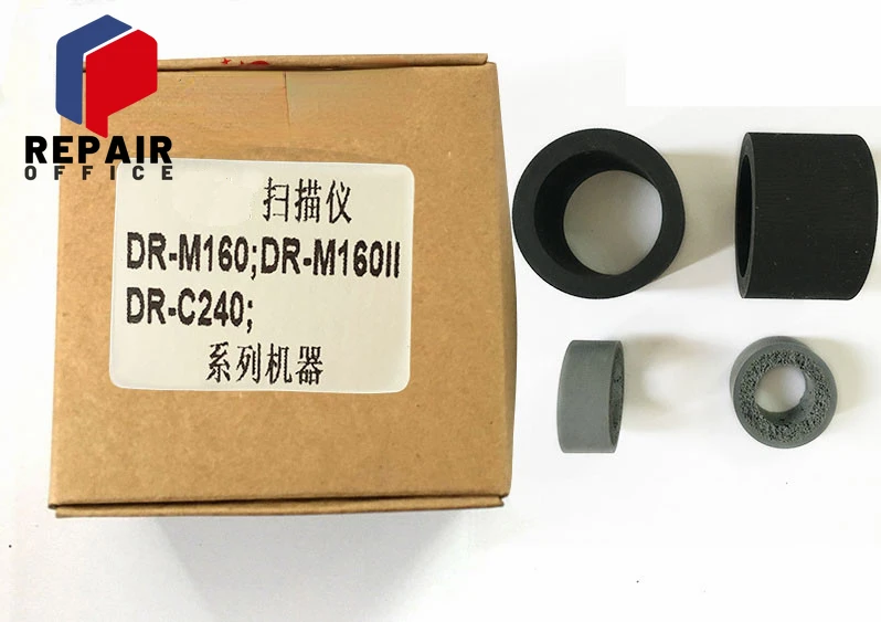 

5607B001 MG1-4985-020 MG1-4620-000 for Canon DR-C240 DR-M160 DR-M160II Scanner Exchange Roller Kit tires
