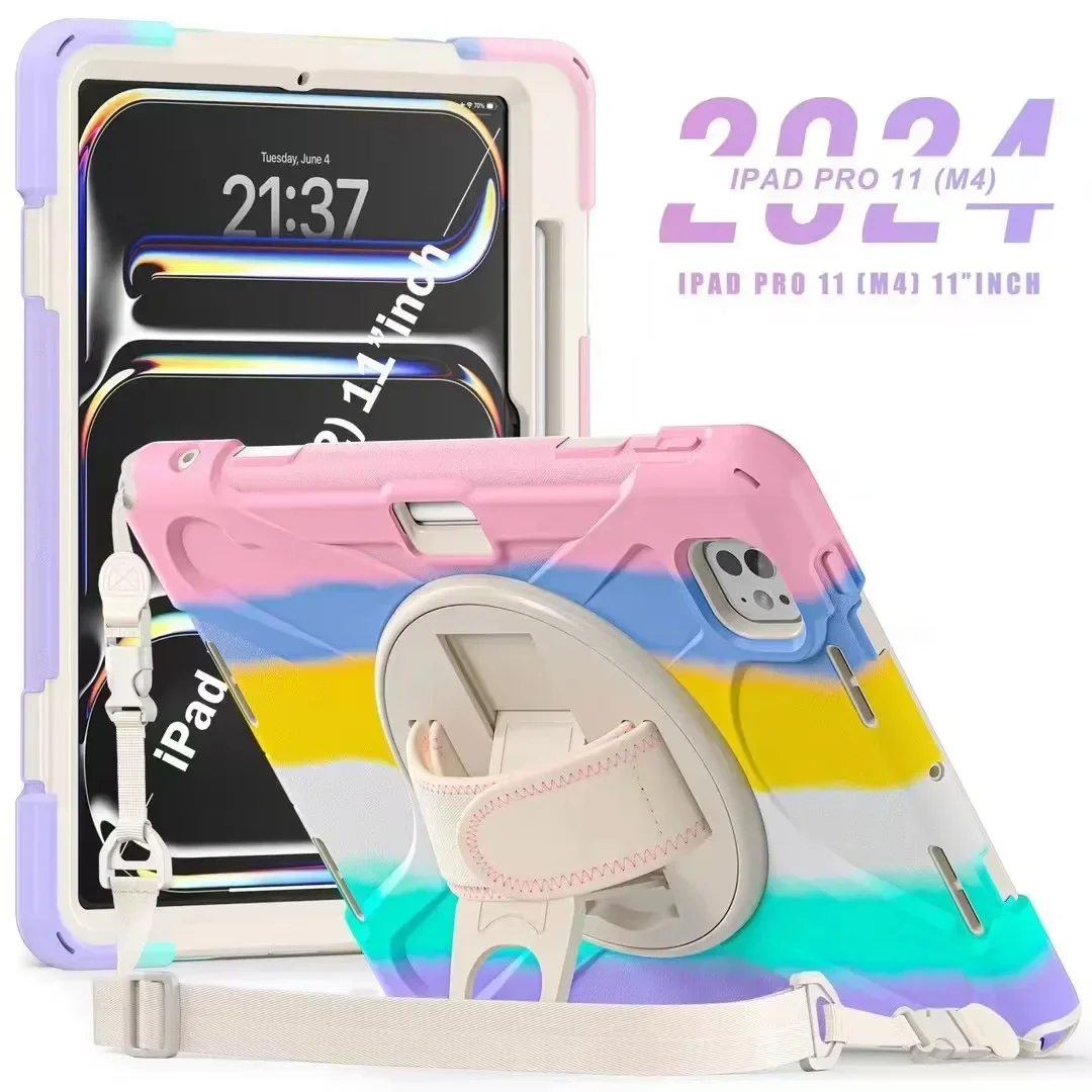 Kids Shockproof iPad Case with Pencil Holder