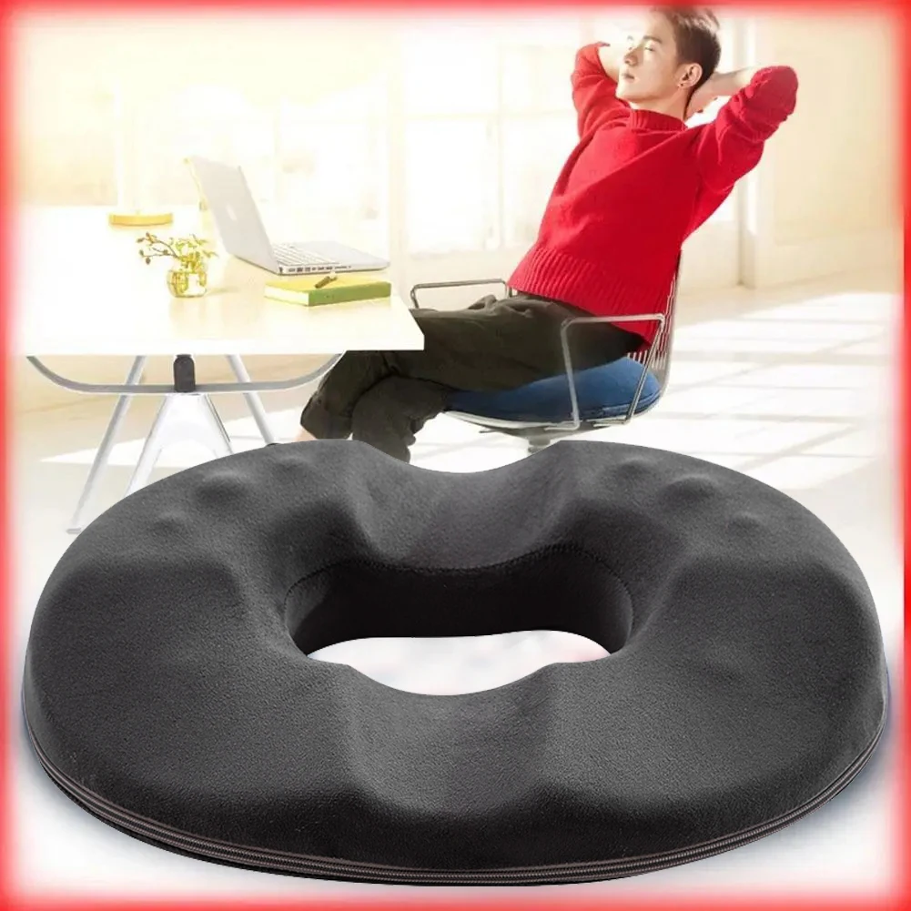 Comfort Donut Seat Cushion Sofa Hemorrhoid Memory Foam Anti Hemorrhoid Massage Tailbone Pillow Car Office Seat Cushion ﻿