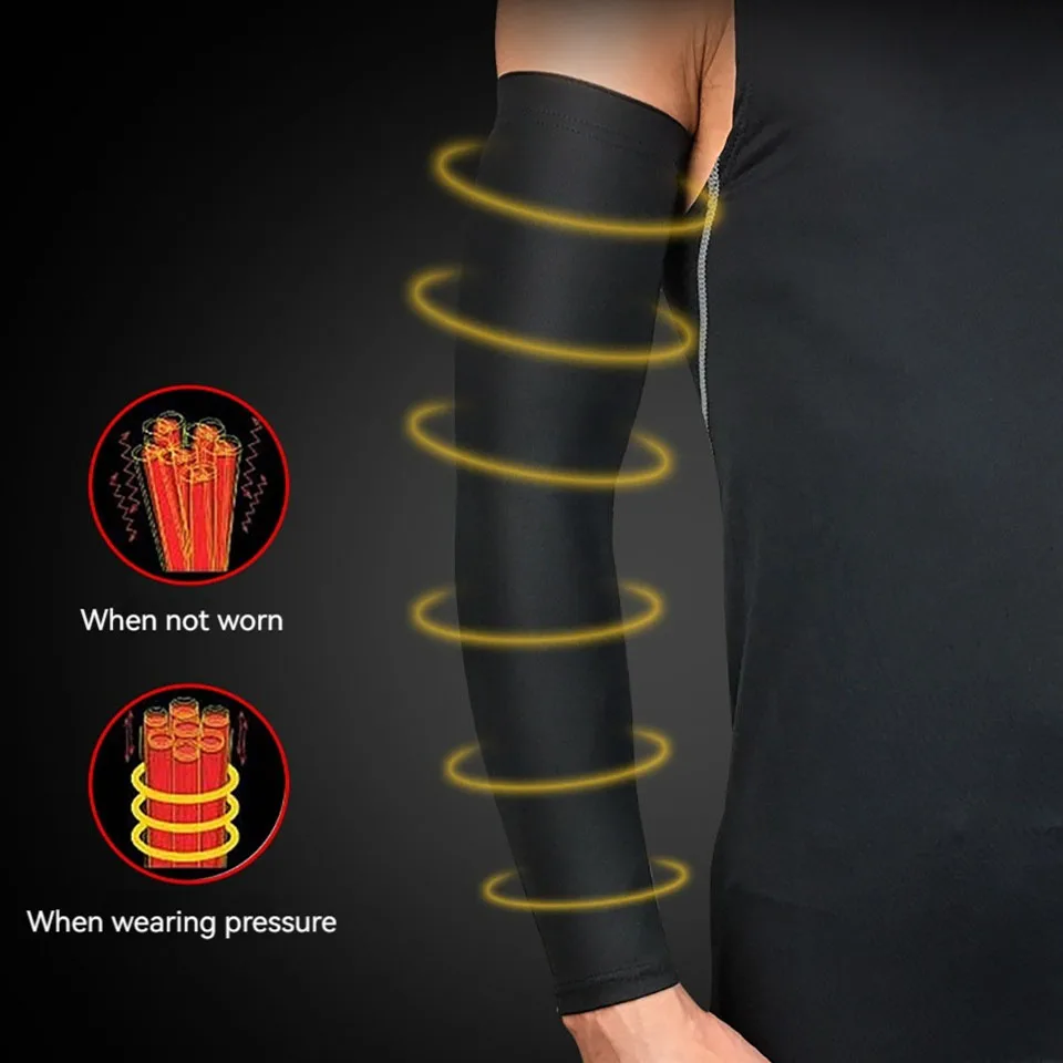 Sports Arm Compression Sleeve 1Pcs UV Protection Cycling Sleeves Arm Cover Cuff Basketball Cycling Summer Running sun protection arm sleeves arm sleeves cooling arm sleeves