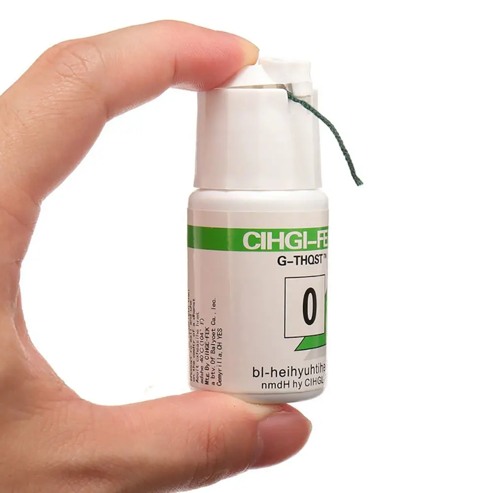 Disposable Dental Thread Dentist Material Knitted Cotton Gingival Retraction Cord 1Bottle dental floss