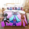 Game Dandy's World Bedding Set Single Twin Full Queen King Size Bed Set Adult Kid Bedroom Duvetcover Sets Anime Bed Sheet Set 4
