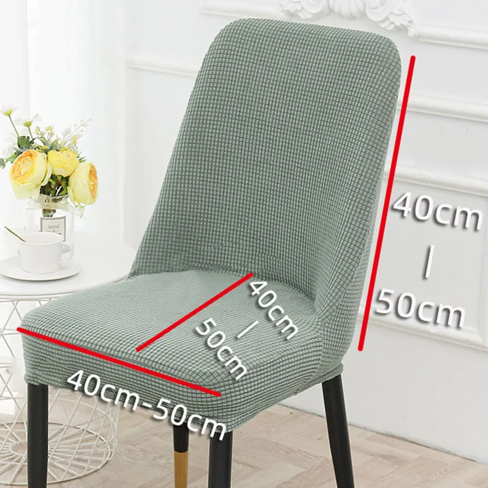 

Seat Slipcovers For Dining Room Home Decor Thickened Curved Backrest Chair Cover Special-shaped Cover Cushion Cover