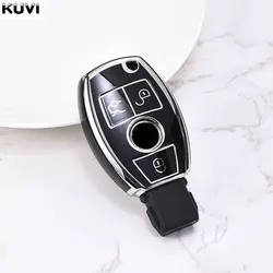 Premium Soft TPU Car Key Case Cover Protector (Black)