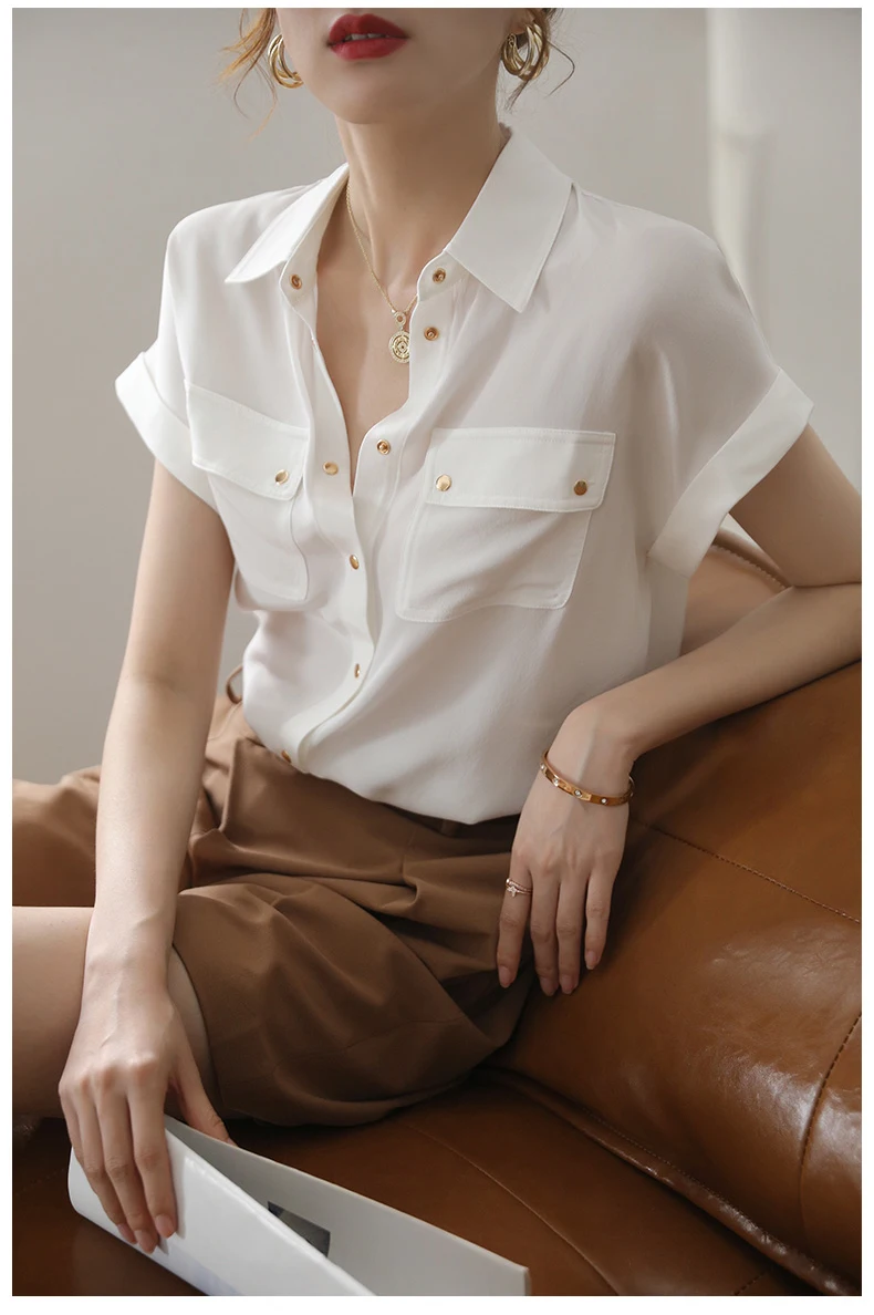 Women White Blouses