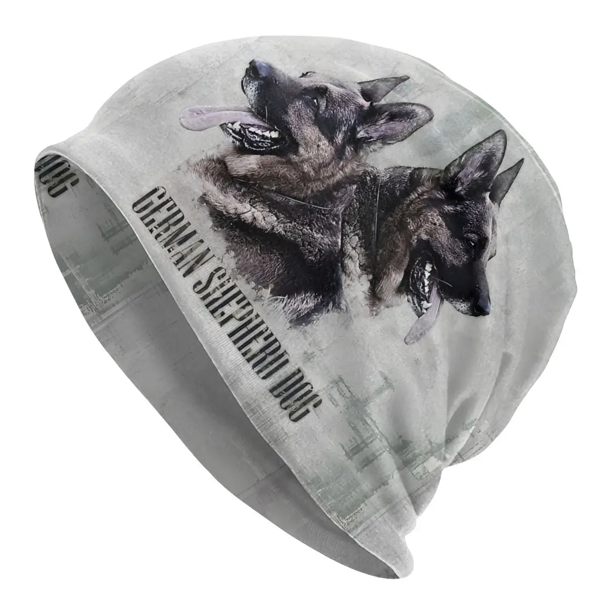 

German Shepherd Dog Thin Skullies Beanies Fashion Caps For Men Women Ski Caps Bonnet Hats