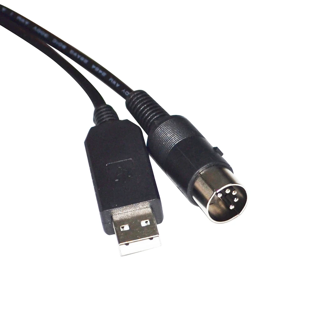 Ftdi Usb para Din Macho Macho Conector Cabo Ft232rl 5pin Adaptador Macho Comunicação Rs232 - Imagem 5
