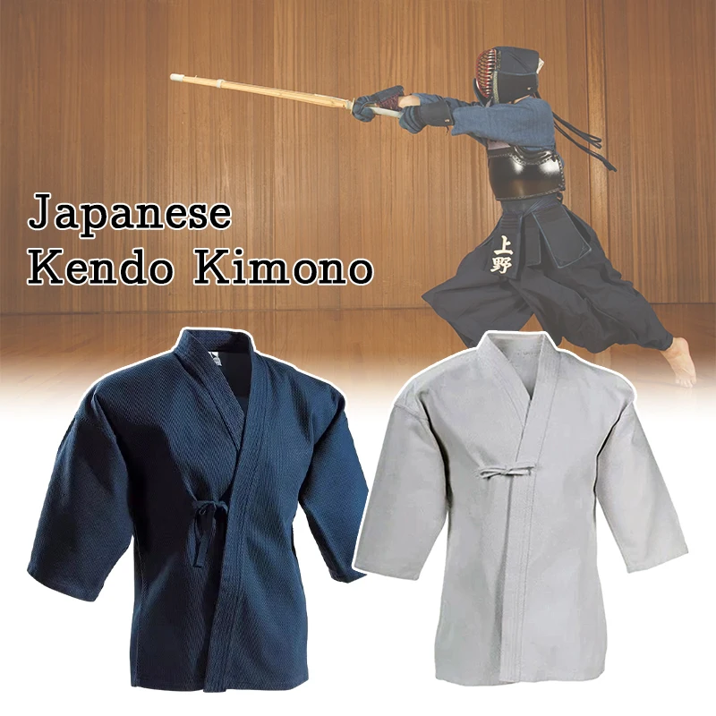 

Japan Kendo Martial Arts Clothing Mens Women Japanese Samurai Traditional Kendo Aikido Uniform Hakama Martial Arts Costume