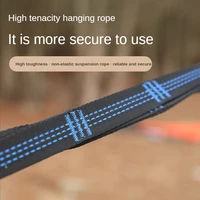 Outdoor Camping Anti-rollover Nylon Hammock with Mosquito Net Single / Double Person Automatic Quick Opening Pole Hammock 3