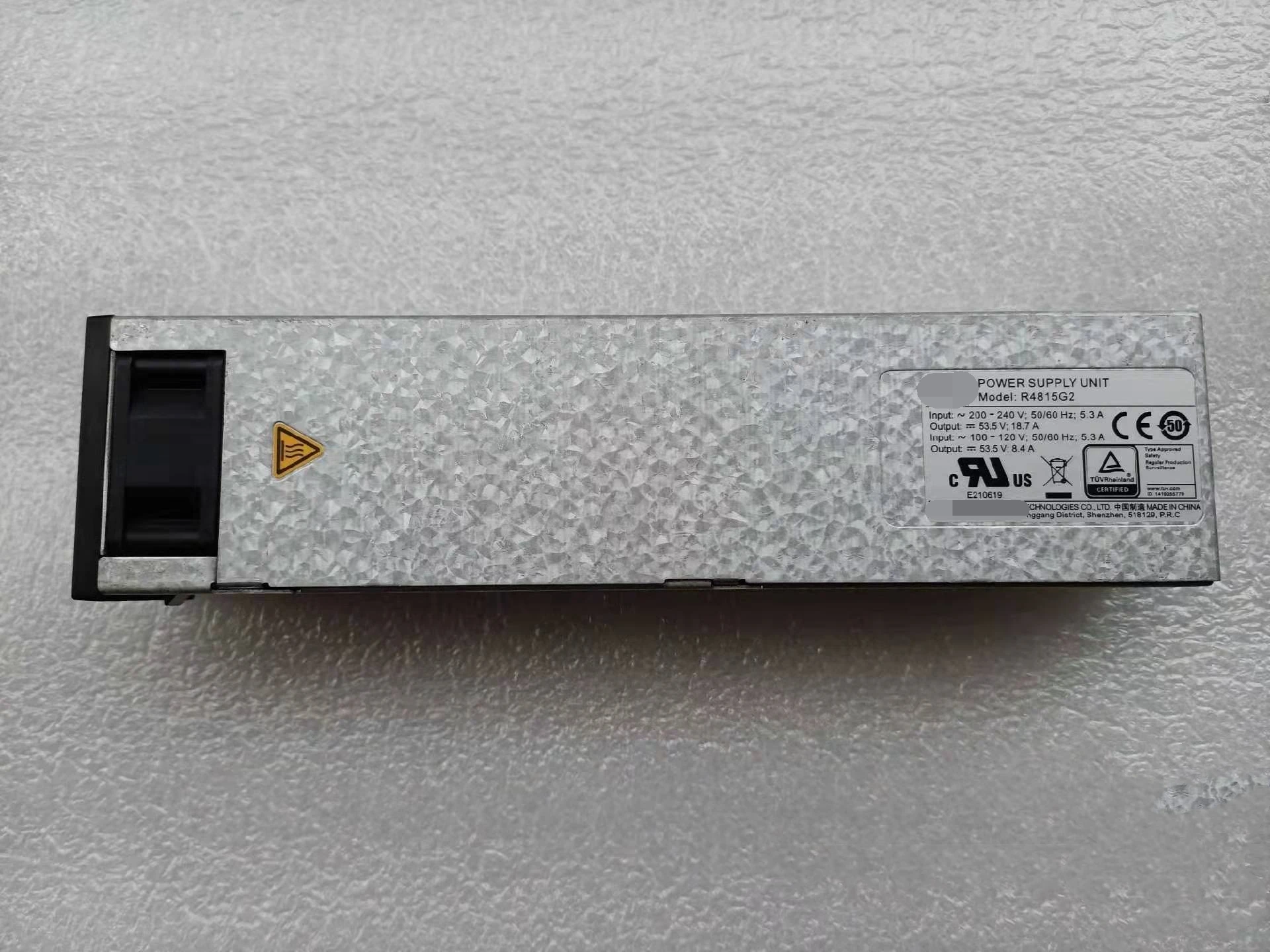 

Встраиваемый выпрямитель мощности R4815G2 для серии HUAWEI ETP4850