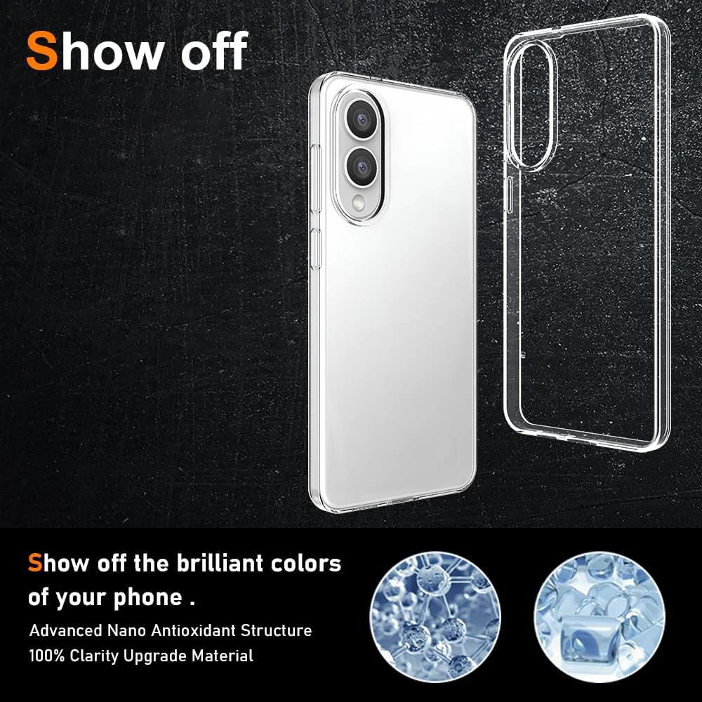 Ultra Thin Shockproof Silicone Case - Soft Transparent Back Cover