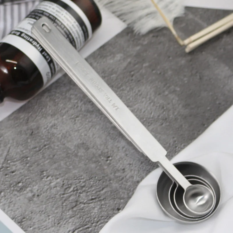 Stainless Steel Measuring Spoon Coffee Measurer Tablespoon Coffee Measuring Spoon Kitchen Accessories Baking Tools 1pc kitchen measuring spoons measuring spoon set measuring cup and spoon set