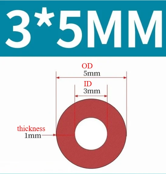 Durable Heat-Resistant Red Silicone Tube - Flexible Thickened Rubber Hose