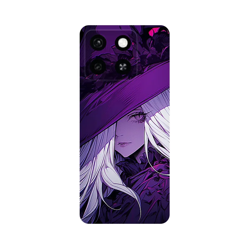 Floral Wolf Soft Silicone Shockproof Phone Cover