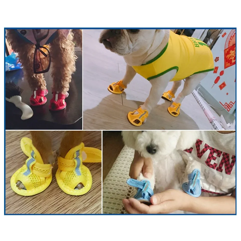 Summer Mesh Dog Sandals 5