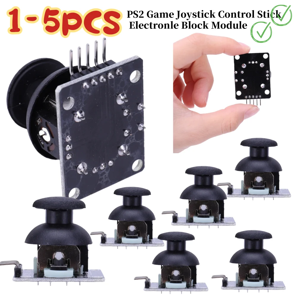 Dual Axis XY Joystick Module for PS2 Game Control