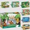 48 Pieces Puzzle Jigsaw Marine Animals Decompress Educational Toys for Adult Children Creative Puzzle Game Gift P460 2