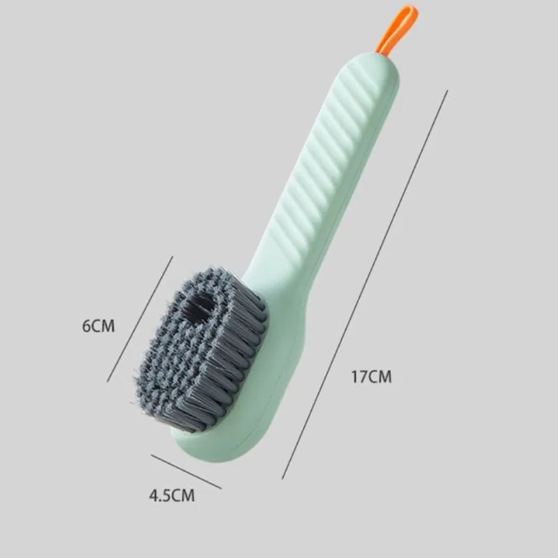 Multifunction Cleaning Brush Soft Bristled Liquid Shoe Brush Long Handle  Clothes Brush Underwear Brush Household Cleaning Tool - AliExpress