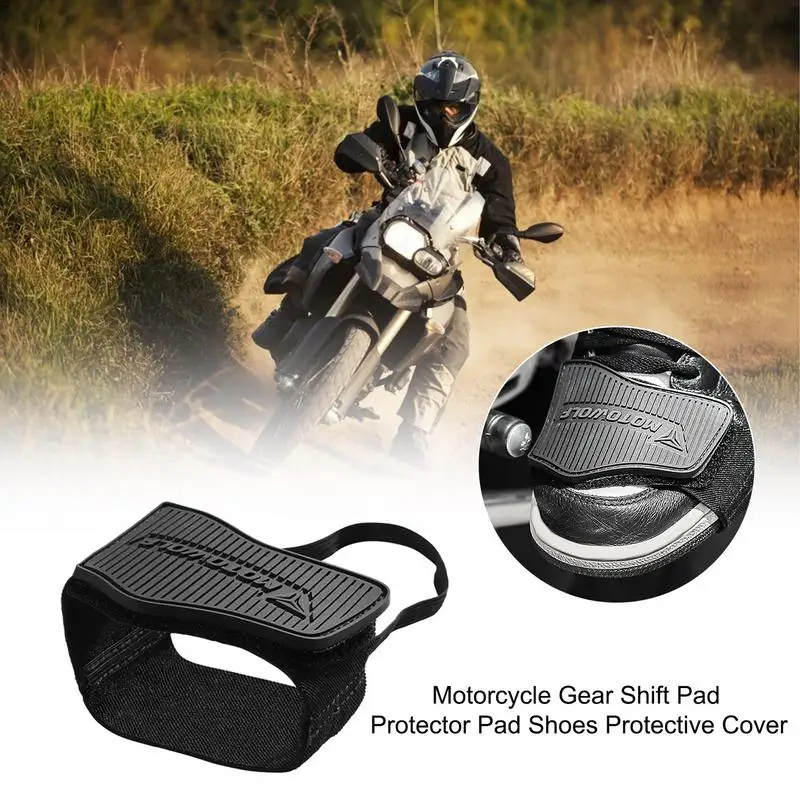 Motorcycle Shoes Protective Moto Gear Shifter Boots Protector Rubber Sock Pad Cover Anti-slip Guards Shoes Protective Cover