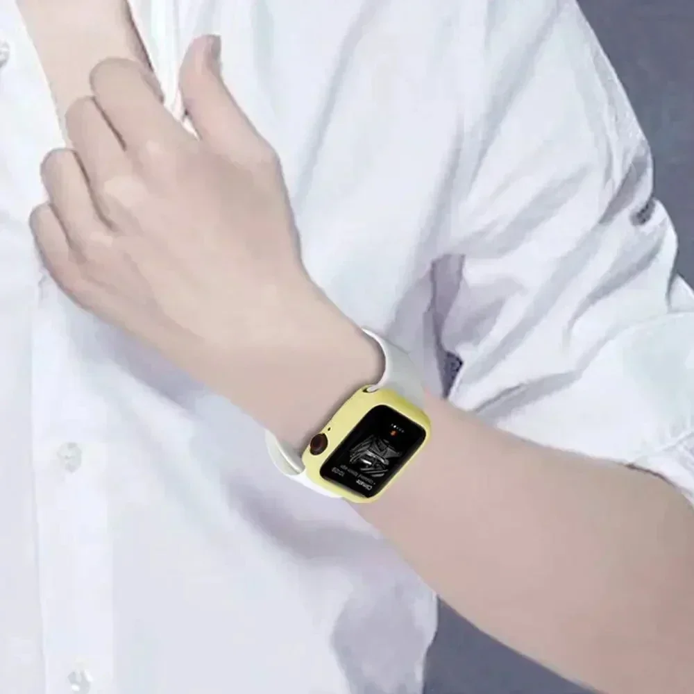 Silicone Bumper Shell Protector for Smartwatch - Durable Cover and Accessories