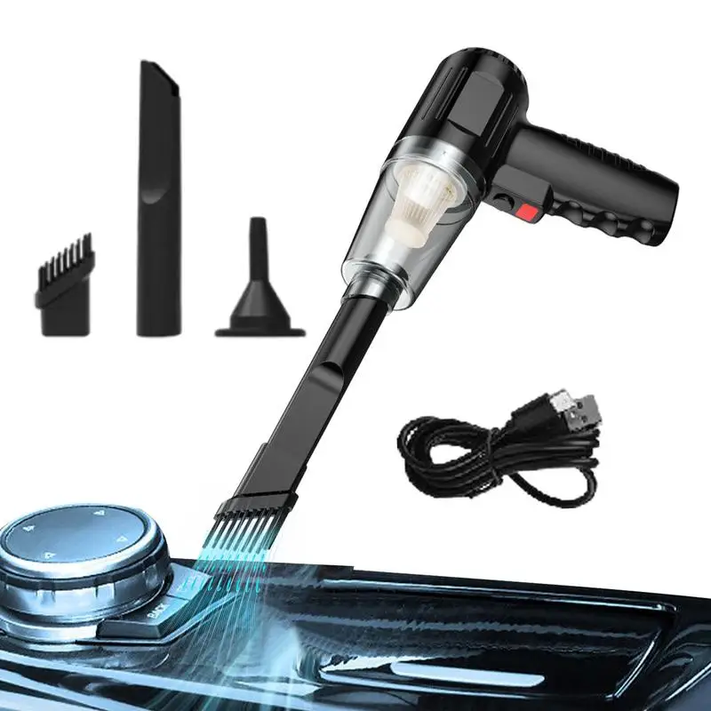 

Car Vacuum Cleaner Powerful Cleaning Machine Rechargeable Portable Vacuum Cleaner Car Accessories For Automotive Home Pet Hair