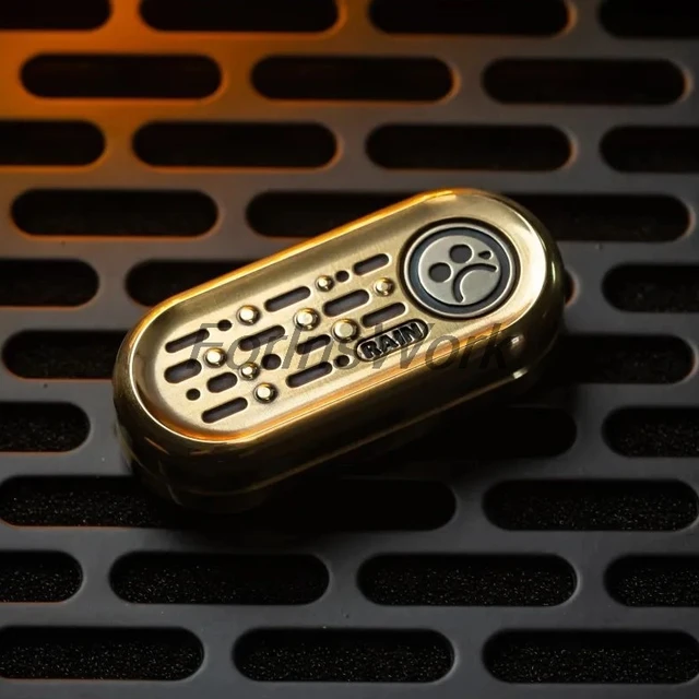 正規品 Top-B Rain DZ フィジェット トイ EDC チタン製 Metal Toys Dz Topb Rain Titanium With Mokuti Four Materials