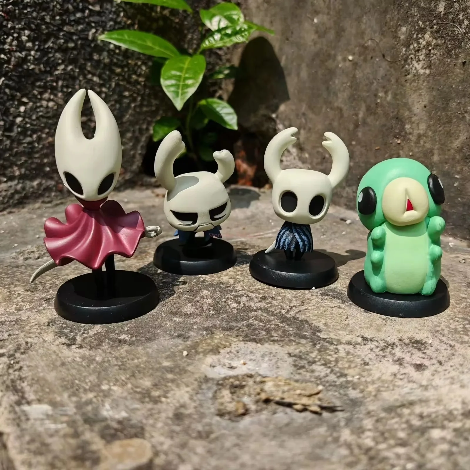 Hollow Knight Silk Song PVC-Figuren – Q-Version-Kollektion – Knight Hornet Grub Zote Quirrel Shade Cornifer Myla Spielzeuggeschenk