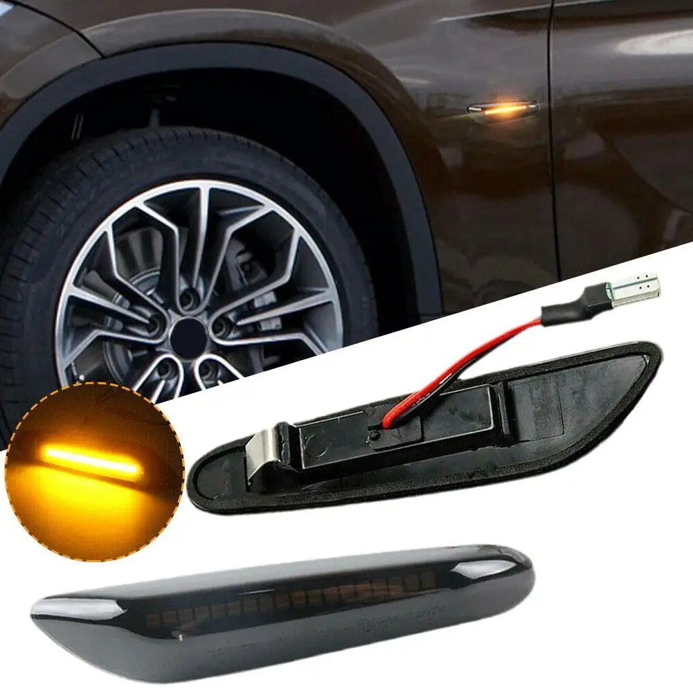 

2 шт., динамические поворотники для BMW E90 E91 E92 E93 E60 E87 E82 E46 K0G0