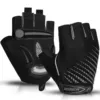 MOREOK Cycling Gloves,Breathable Bicycle Gloves,5MM Gel Pads Non-Slip Mountain Bike Gloves MTB Road Biking Gloves for Men Women 5