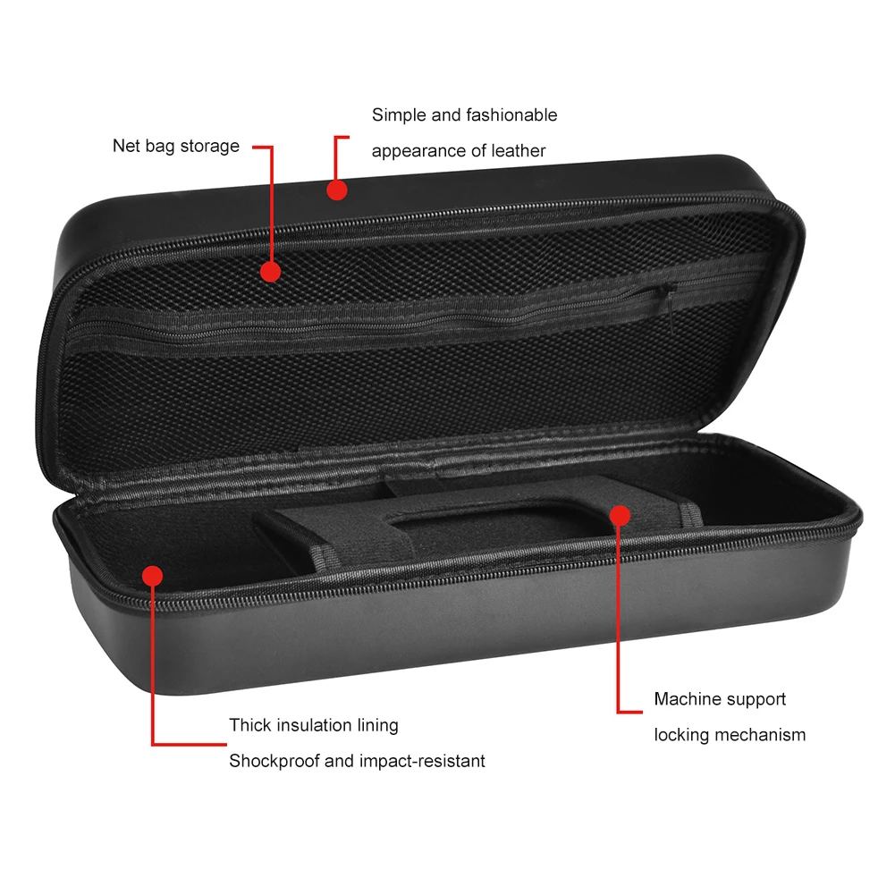 Hard Case Shockproof Travel Case Protective Case for MSI CLAW 8 Ryzen Edition 2025 Game Console