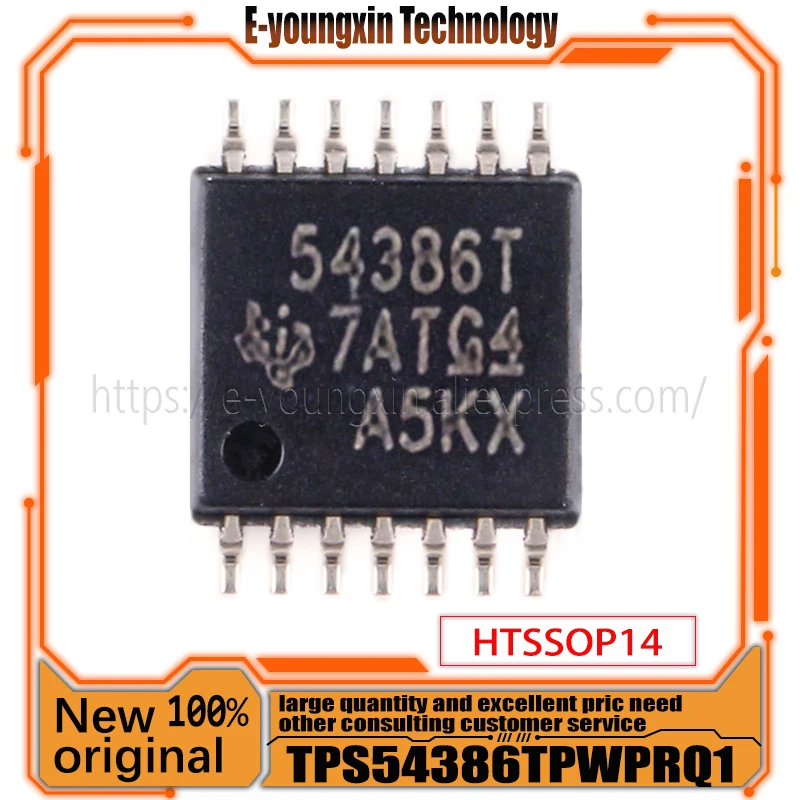 

10PCS/LOT 100% New Original in stock TPS54386TPWPRQ1 HTSSOP14 54386T
