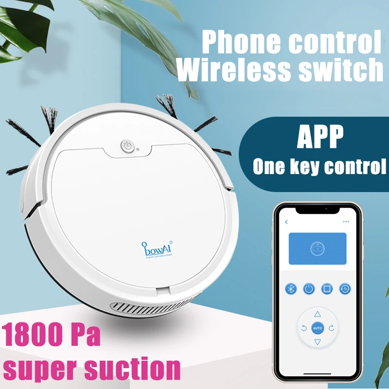 Robot Vacuum Cleaner Smart Remote Control APP Wireless Cleaning Machine
