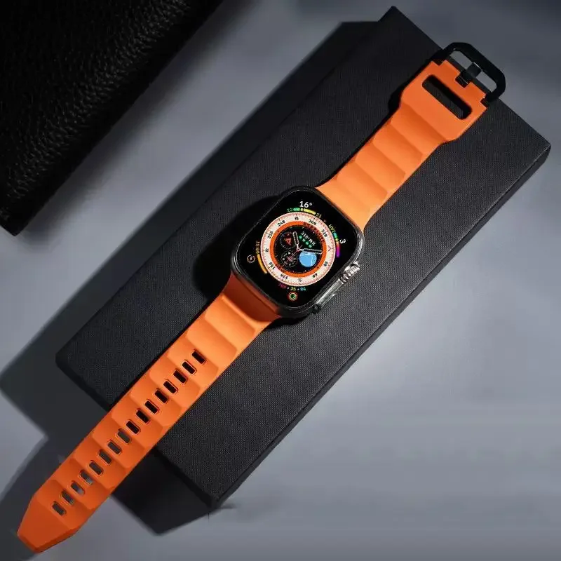Silicone Wave Bracelet Wristband