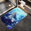 1pc Angels of Death Anime Floor Mat Room Mats Anti-slip Absorb Water Long Strip Cushion Bedroon Mat Household Carpets 5