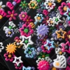 24Pcs Cute Colorful Flower Nail Stickers Summer Kawaii Butterfly Petal Nail Art Decals DIY Manicure 3D Self-adhesive Sliders&7^E 2