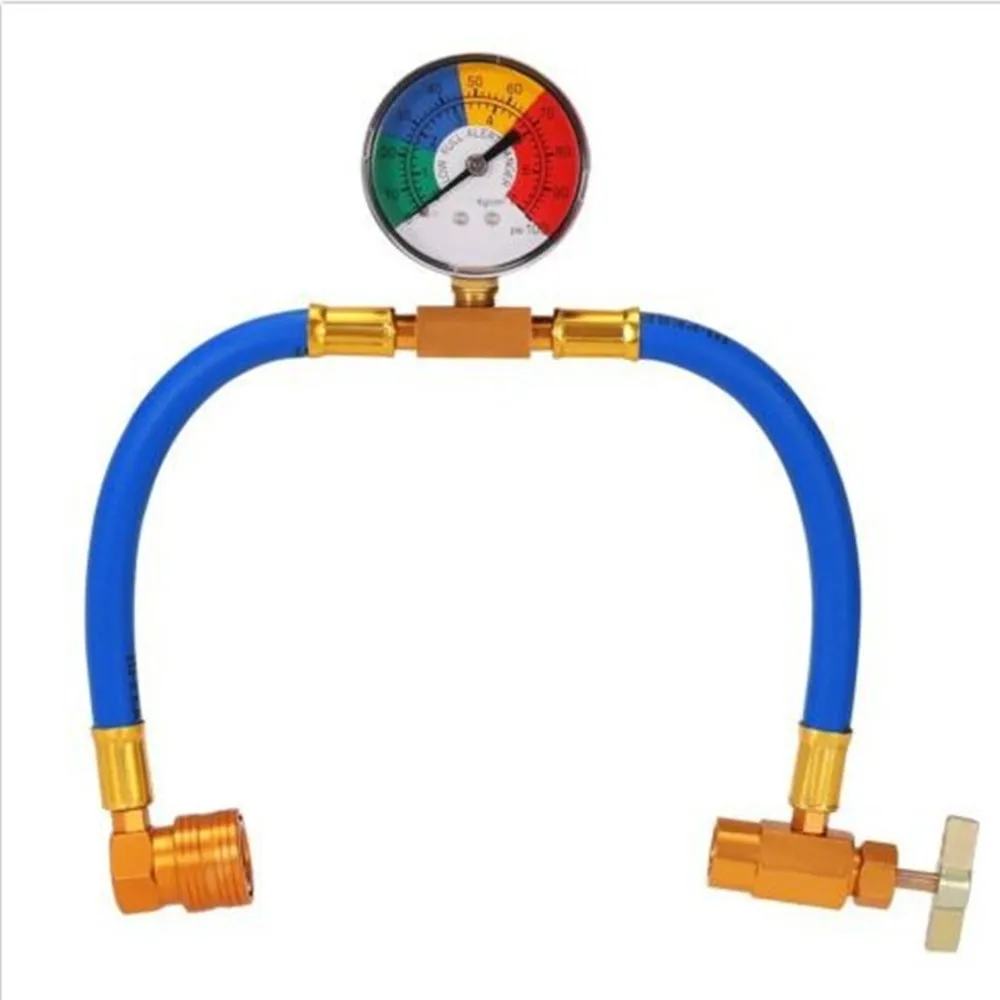 

For Air Conditioning Tools Freon r134a Air Conditioning Charging Hose Gauge r134a Refrigerant Valve Ppening and Charging Pipe