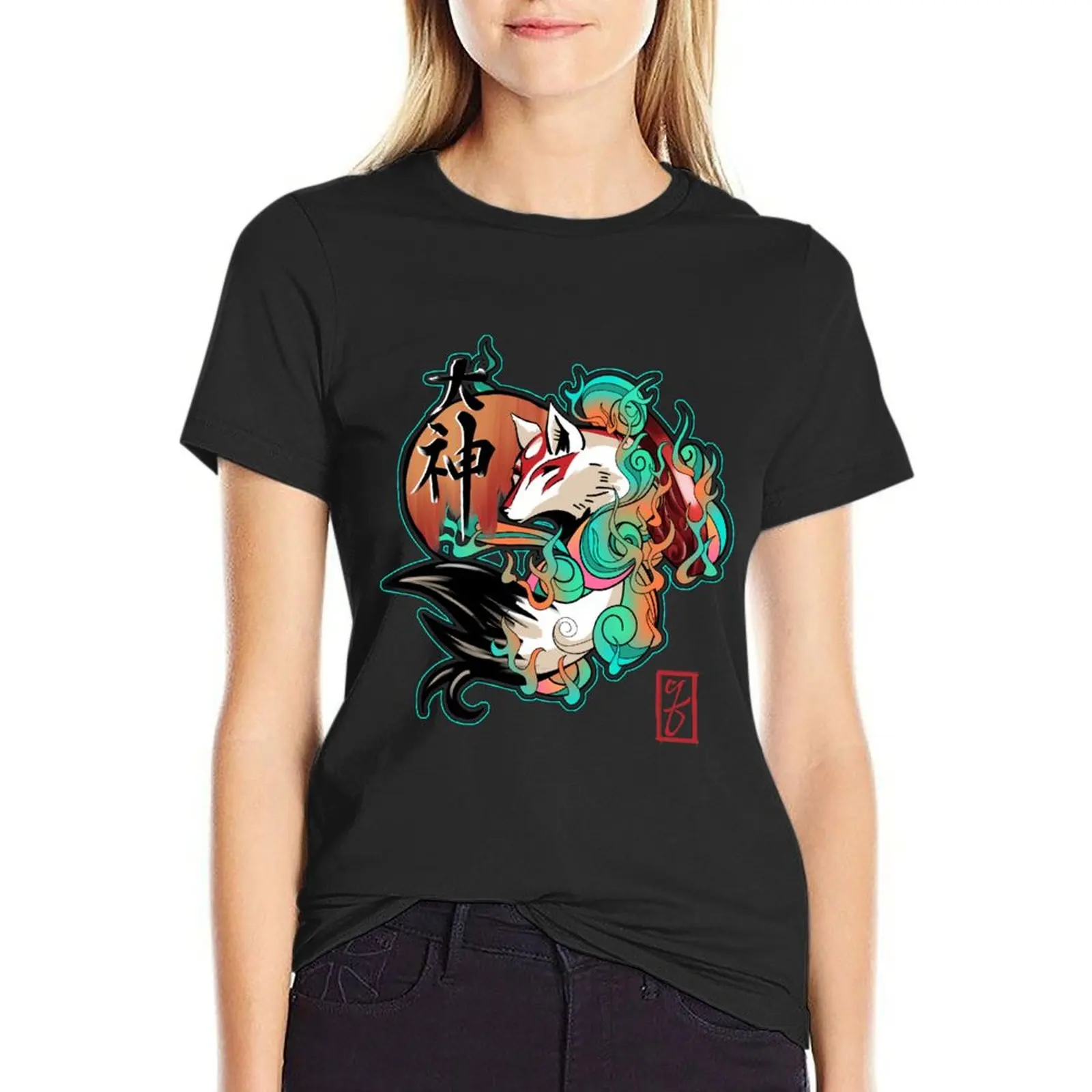 

Sun Goddess T-Shirt cotton t shirts Women Woman clothing graphic t-shirts for Women black t-shirts for Women