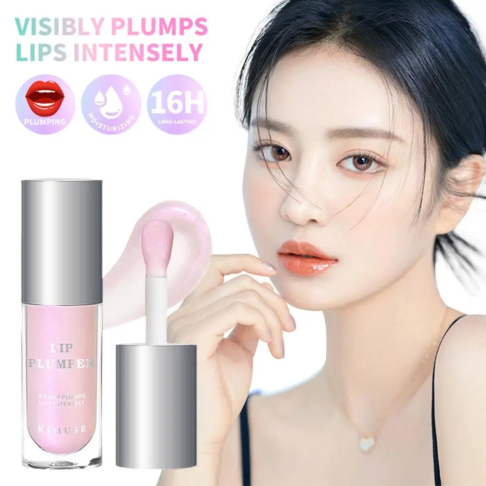 

Women Lip Plumper Moisturizing Nourishes Mirror Water Cosmetics Lotion Lip Reducing Liquid Waterproof Lasting Long Lip Line U8E3