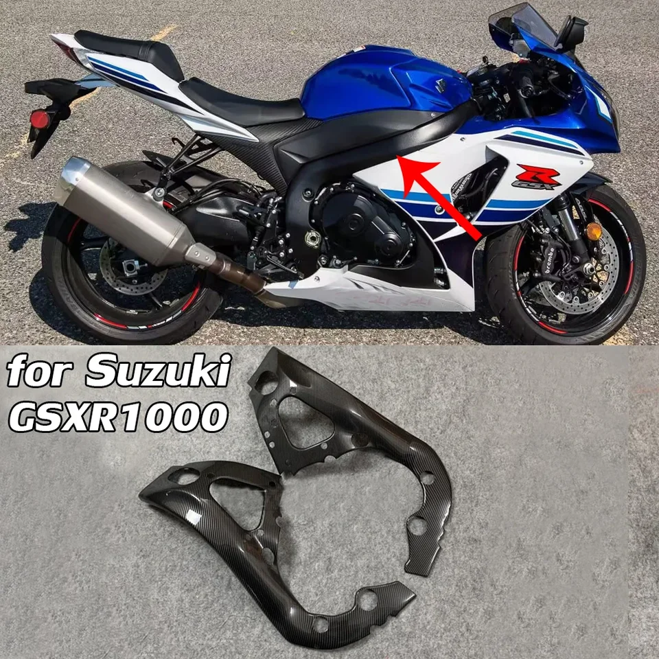 フェアリング 鈴木GSXR1000 2009-2016非塗装ABS成形のためのフロントノーズカウルカバーフェアリング Front Nose Cowl Cover Fairing for Suzuki GSXR バイクアクセサリー フォークカバー 未塗装フェアリングオートバイ車体